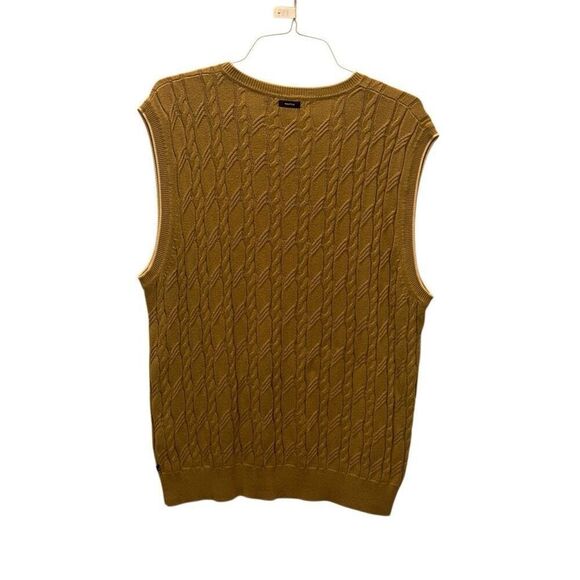 Nautica Sweater Vest Cable Knit Cotton XL - Picture 4 of 6